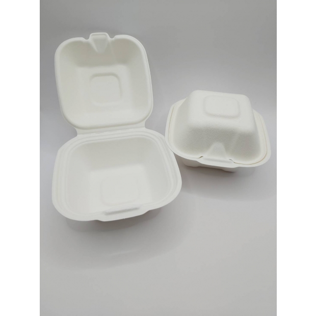 生物可分解餐盒-漢堡盒